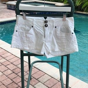 Xoxo White Shorts. Size 8